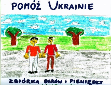 plakat informujcy o zbirce darw